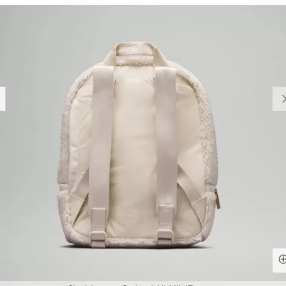 Lululemon City Adventurer Backpack Mini 11L Fleece NWT - Picture 5 of 9